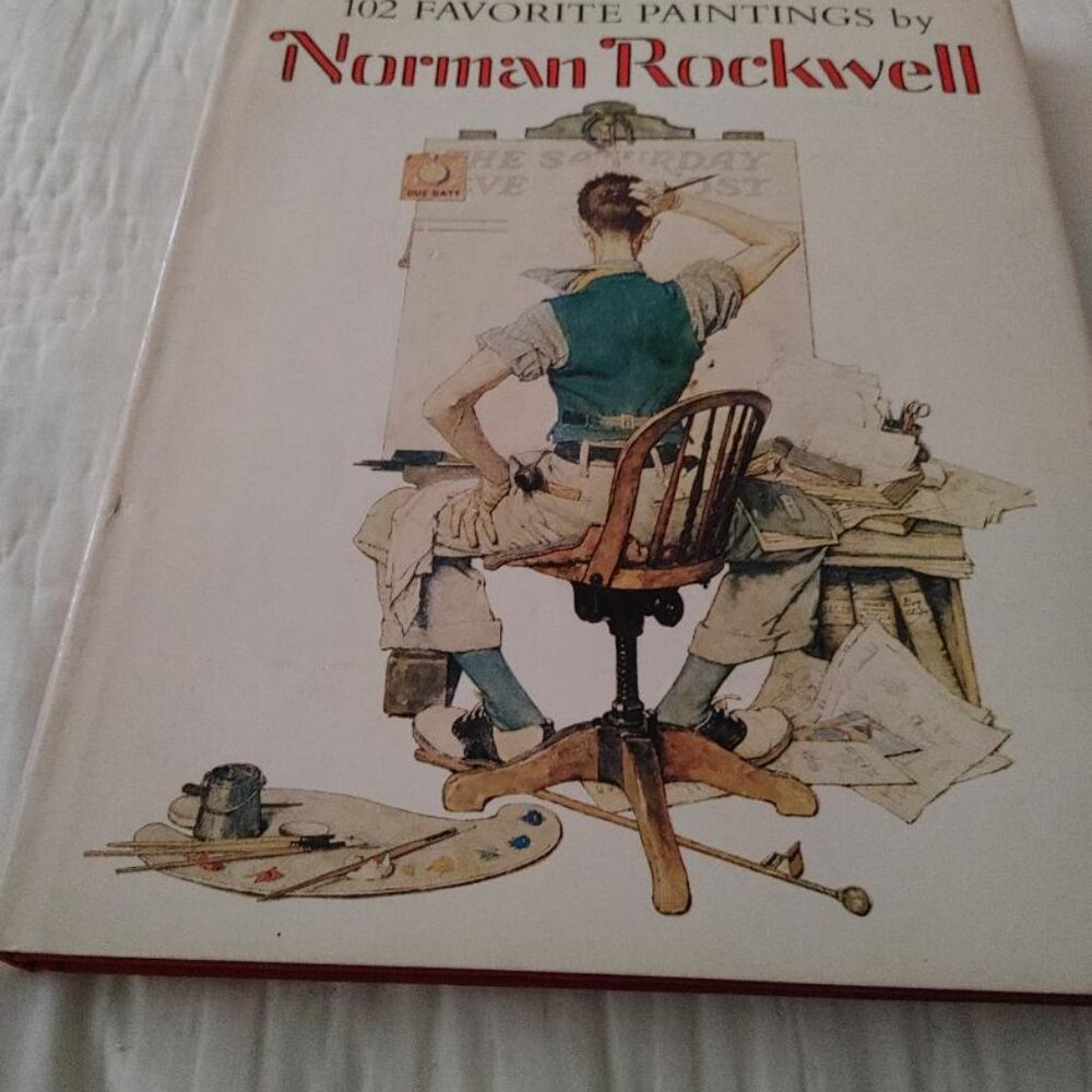 Norman Rockwell --"102 Favorite Paintings By Norman Rockwell" Book